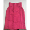 Martin Grant Paris NWT Structured A-Line Skirt – Hot Pink Silk Blend – Size S