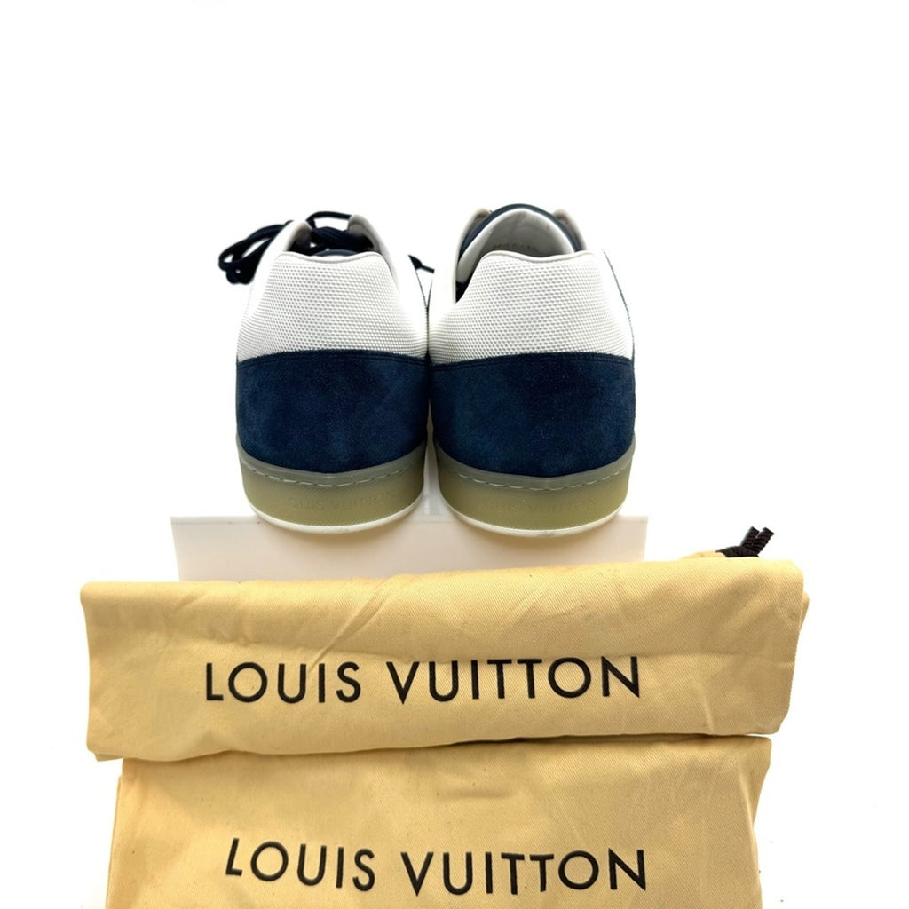 Men’s Louis Vuitton “OFFSHORE”bicolor navy blue LV 8.5 FITS US 9.5, FR 42.5 VNDS
