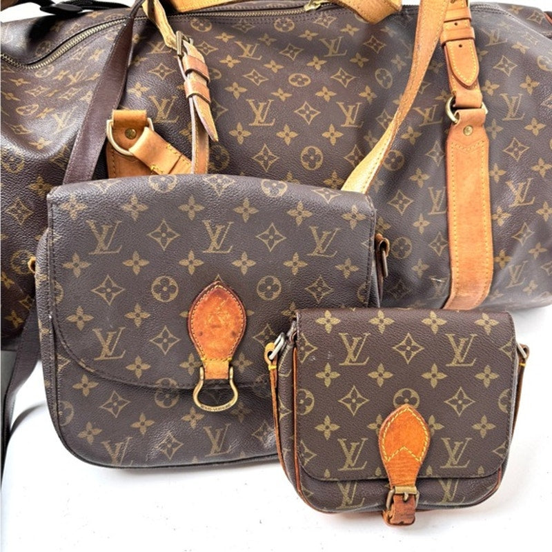 Louis Vuitton Monogram Mini St. Cloud Interior perfect/buckle works great!!