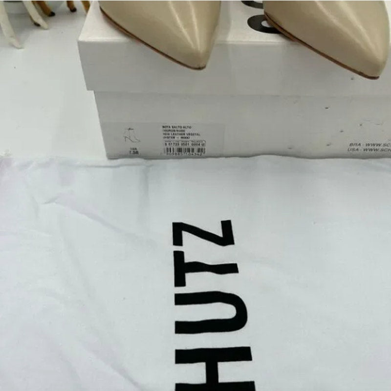 Women’s Schutz Mikki leather ankle boots size 7.5 made in Brazil