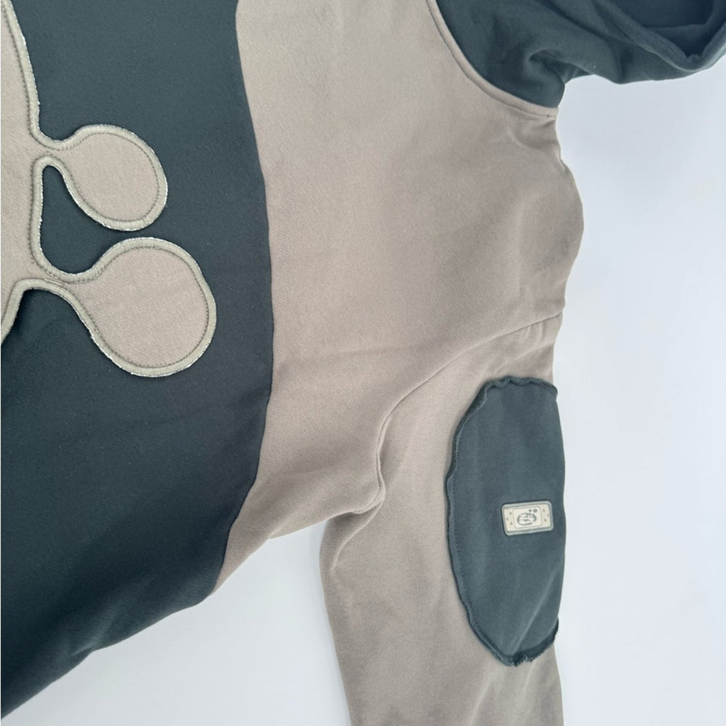 Bandage Boy x Off God collaboration sweatshirt Sz Large Amazing Front pocket NWT