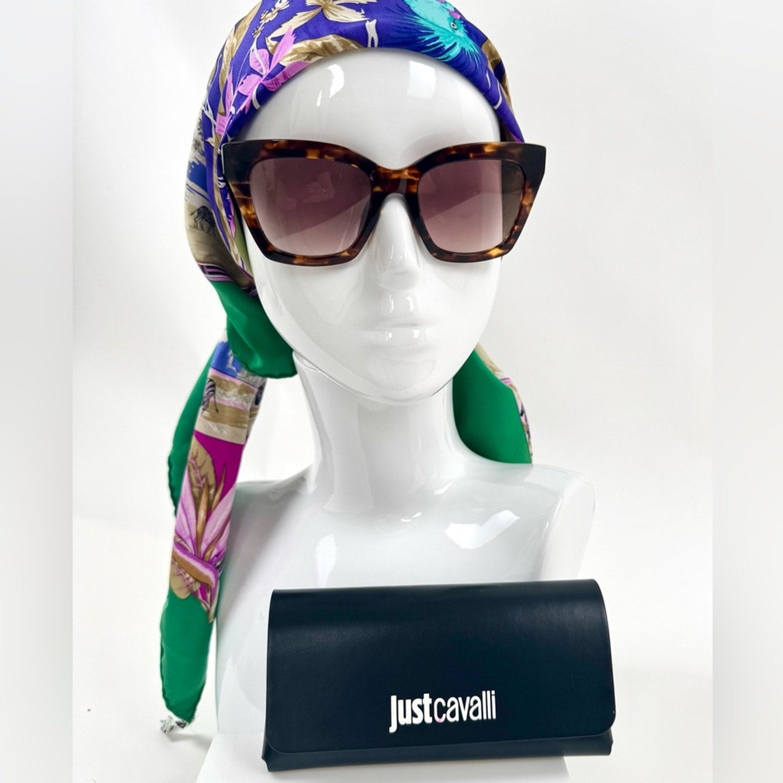 Just Cavalli, Roberto Cavalli tortoise shell cat eye sunglasses NWOT’s