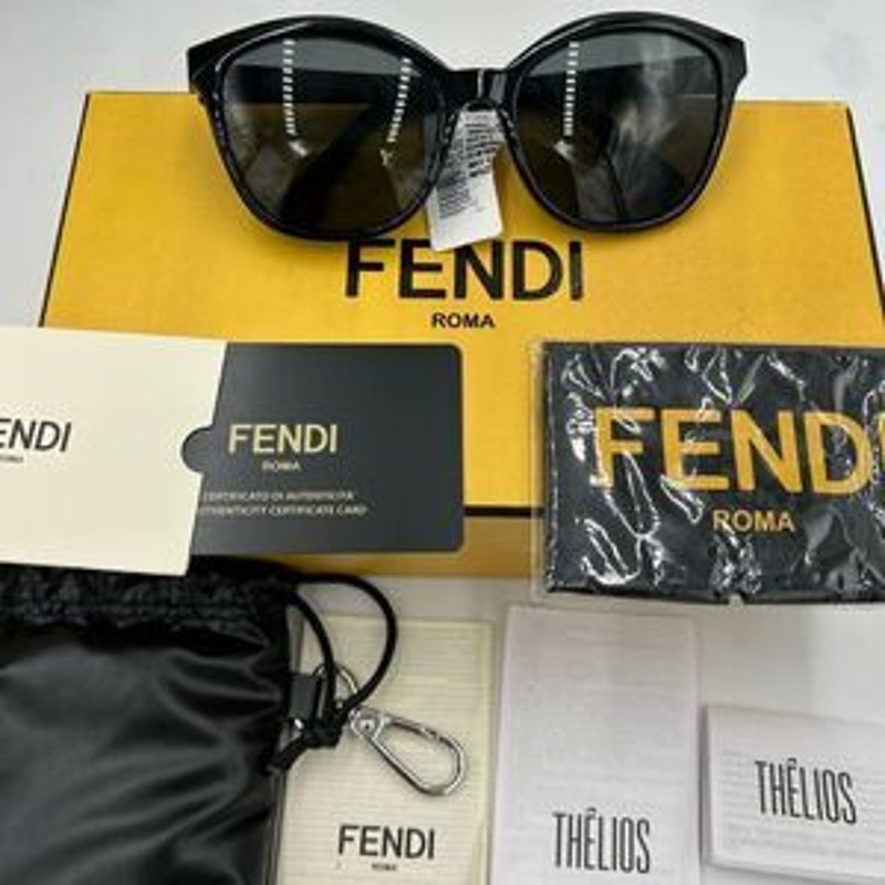 Unisex Fendi cat eye sunglasses made in Italy NWT
