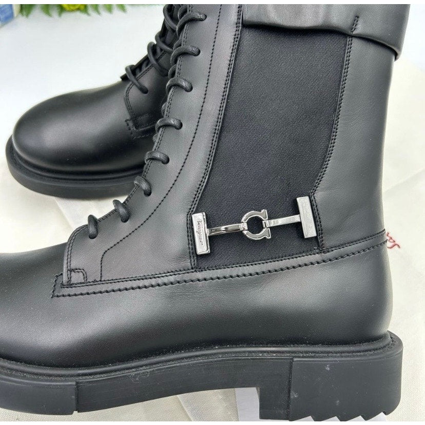 Men's Salvatore, Ferragamo, Iglesias, gancio Chelsea boots size 8.5 EE