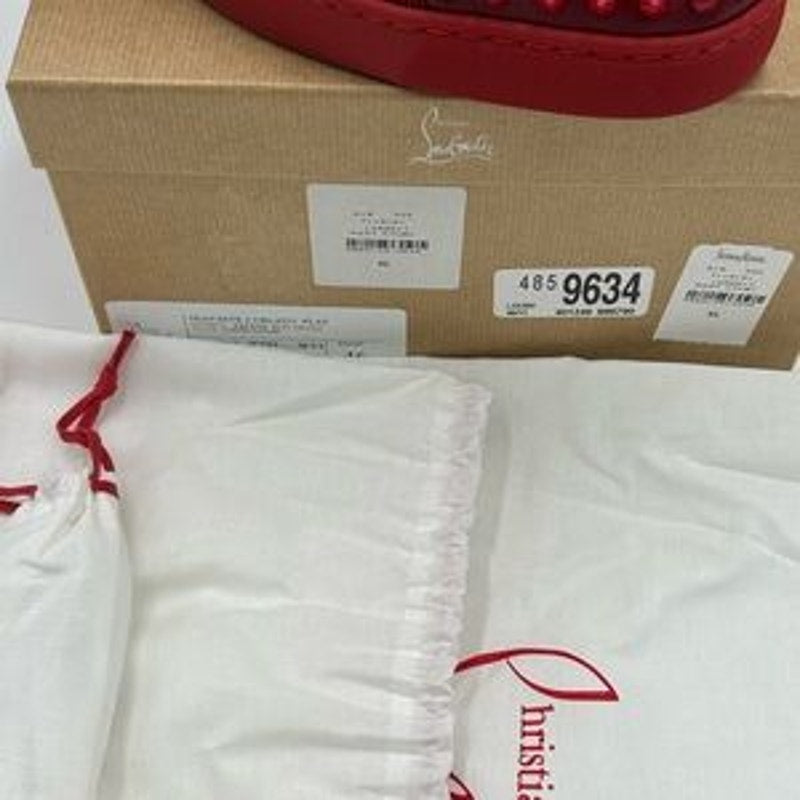 Men's Christian Louboutin SEAVASTE orlato flat sneakers size 46 made in Italy