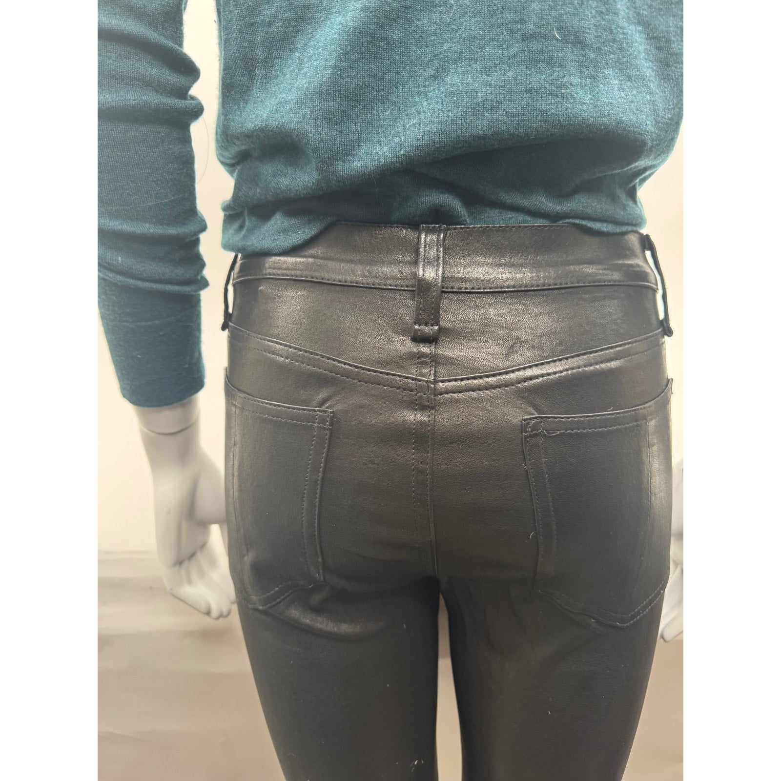 Women’s Rag & Bone NWOT Black Leather Pants Size 25