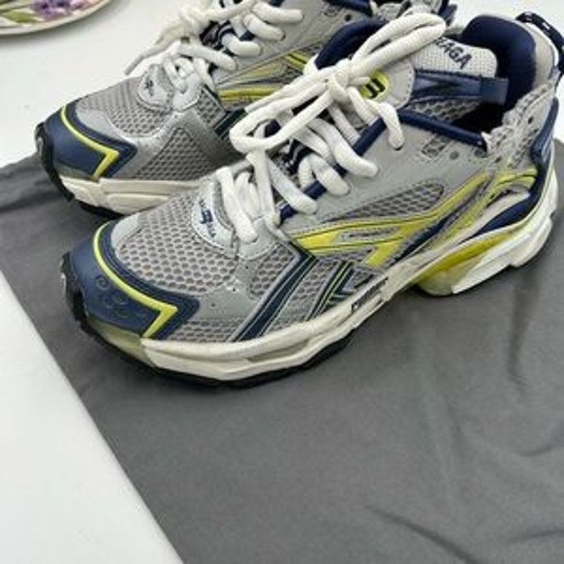 Men's Balenciaga multicolor runner sneakers size 7 US