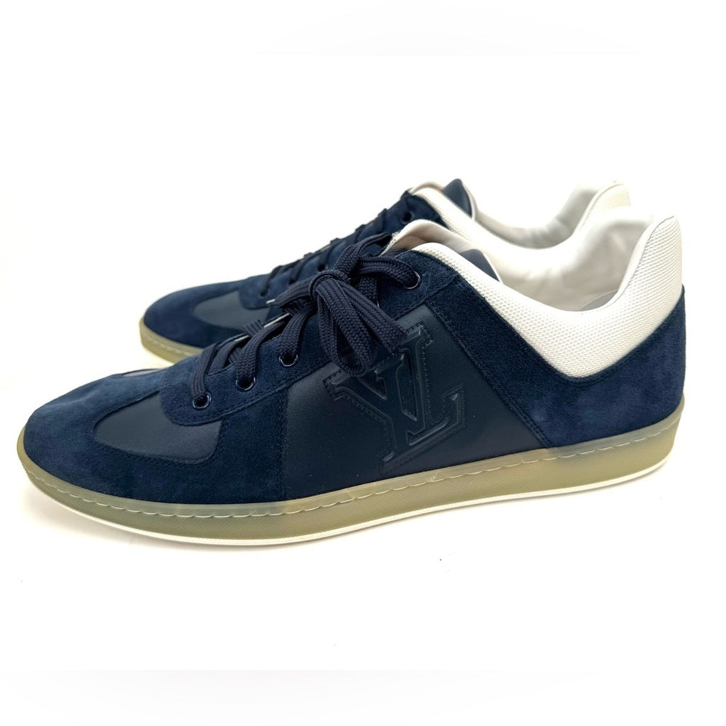 Men’s Louis Vuitton “OFFSHORE”bicolor navy blue LV 8.5 FITS US 9.5, FR 42.5 VNDS