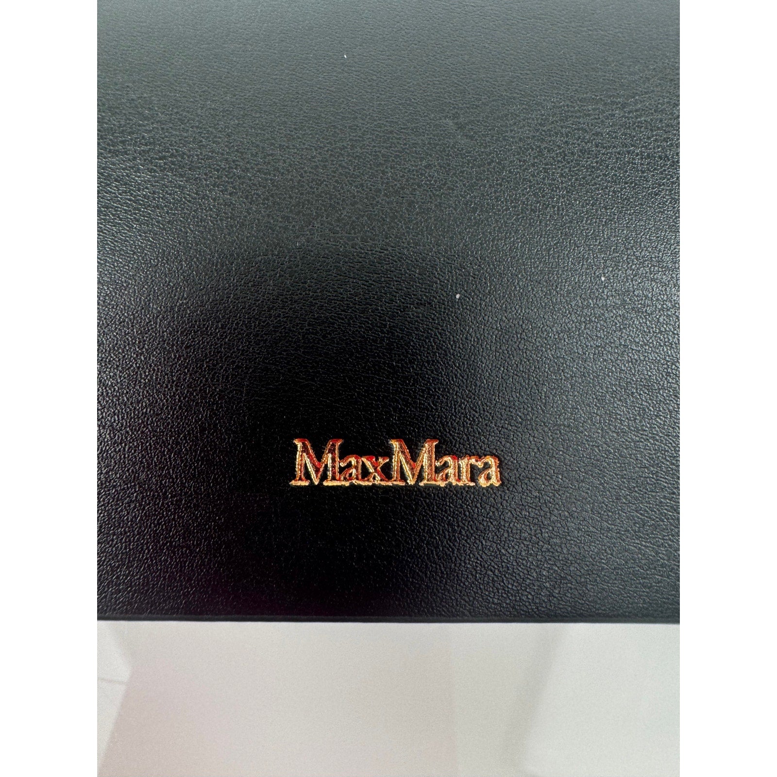Women's Max Mara NWOT Edna Brown Tortoise Oversized Frame Sunglasses