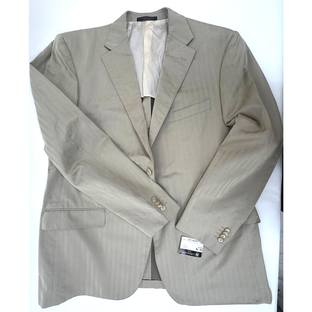 Men's Corneliani Collection NWT Cotton Sport Coat Blazer Size 58R / US 48R