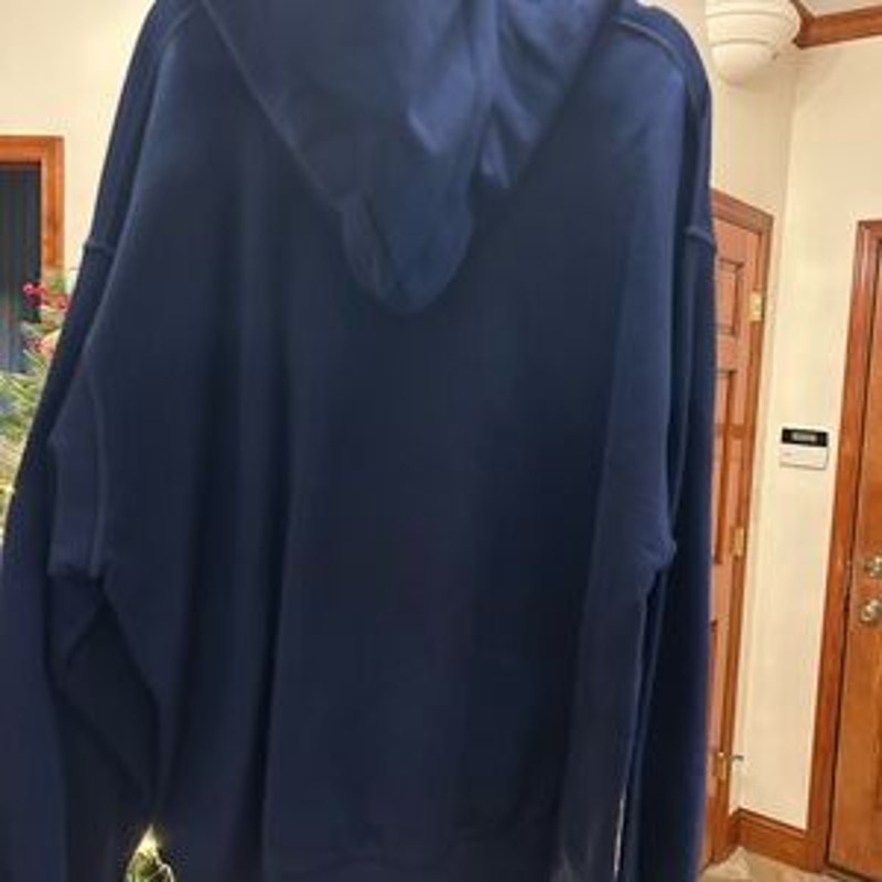 Men's Gucci embroidered logo jersey cotton hoodie, size XXL made in Italy NWT