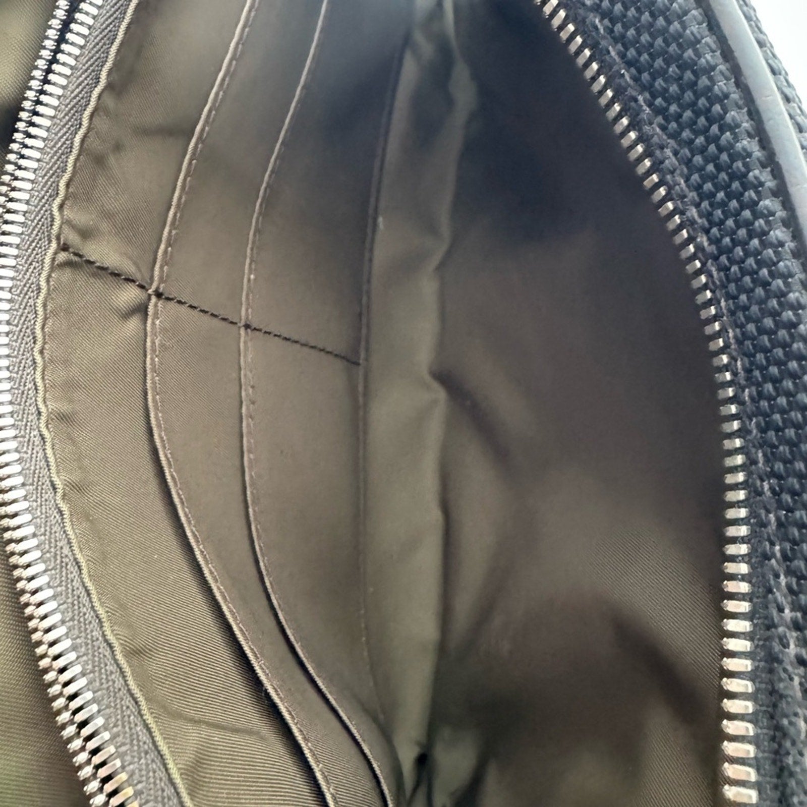 LV Black Damier Ebene Geronimos Cross Body Fanny Pack Bum Bag- READ DESCRIPTION