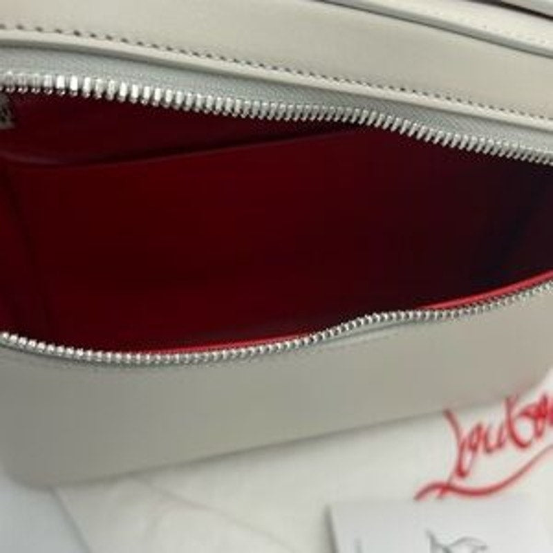 Women's Christian Louboutin DJANIS top handle/shoulder bag made in Italy