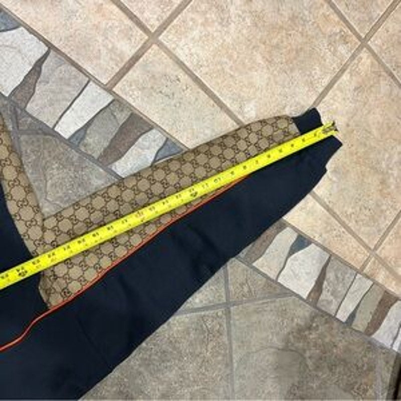 Men's Gucci, cotton jersey, zip jacket/hoodie signature GG Supreme size large