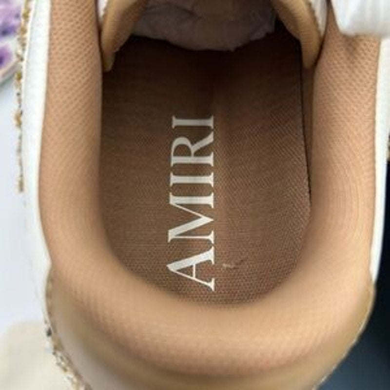 Men's Amiri BOUCLE SKEL low top sneakers size 46