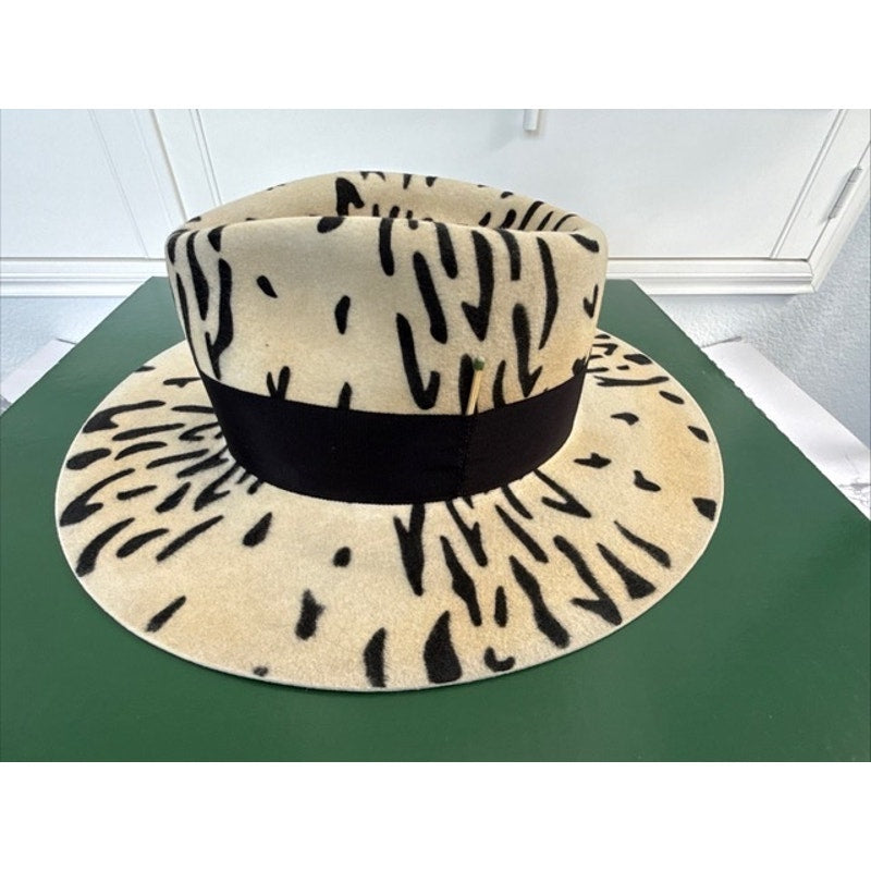 Nick Fouquet “Jaguar Child” Cowboy Hat – Camel Beaver Felt – Size 7 5/8