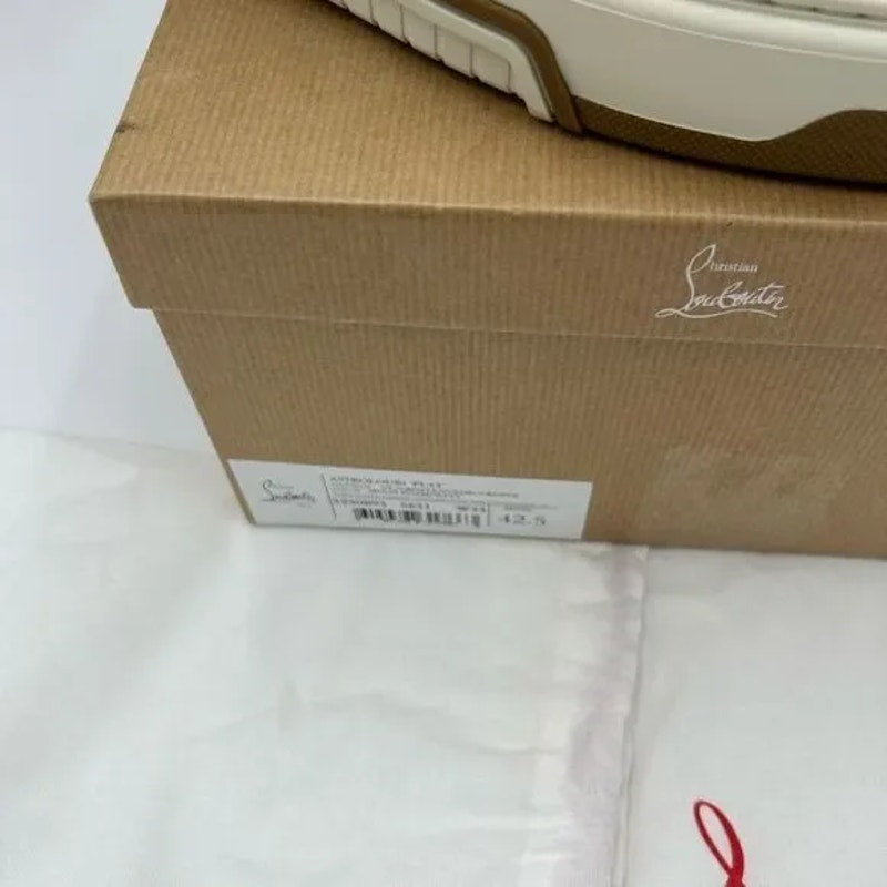 Men’s Christian Louboutin, Astroloubi low top sneakers size 42.5