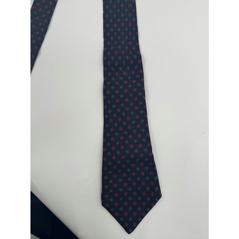 Kiton Napoli Men's Multicolor Floral 100% Silk Tie Made in Italy