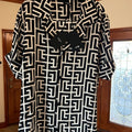 Men's Balmain monogram pajama shirt, size 43 made in Italy