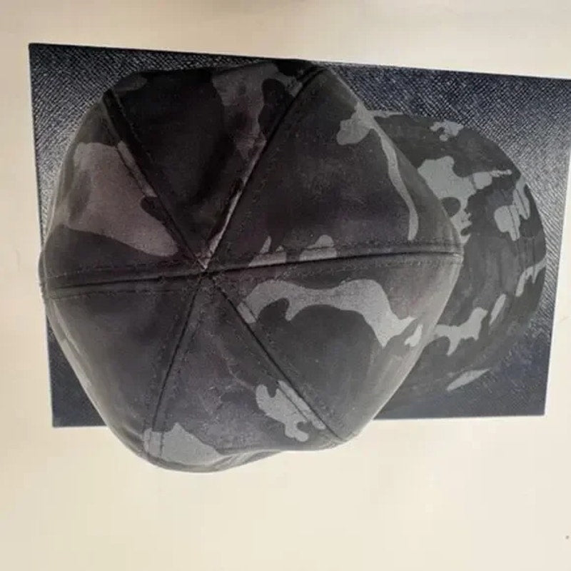 Unisex Prada Tessuto Camouflage Adjustable Baseball Cap With Box Size M