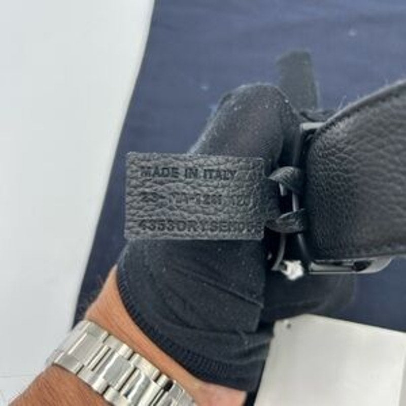 Men's Dior oblique jacquard reversible belt size 120 cm/46 inches made in Italy