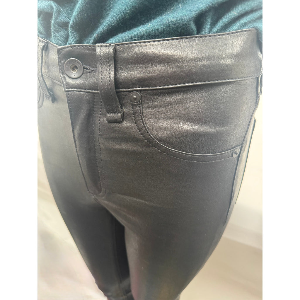Women’s Rag & Bone NWOT Black Leather Pants Size 25