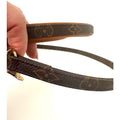 Louis Vuitton Brown Monogram Coated Canvas Baxter Dog Leash