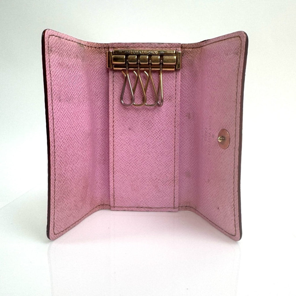 Women, Louis Vuitton Takashi, Murakami monogram
Key case w/snap closure/vintage