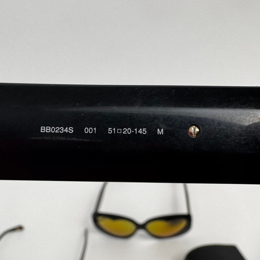 Unisex Balenciaga NWT Black BB0234S Sunglasses