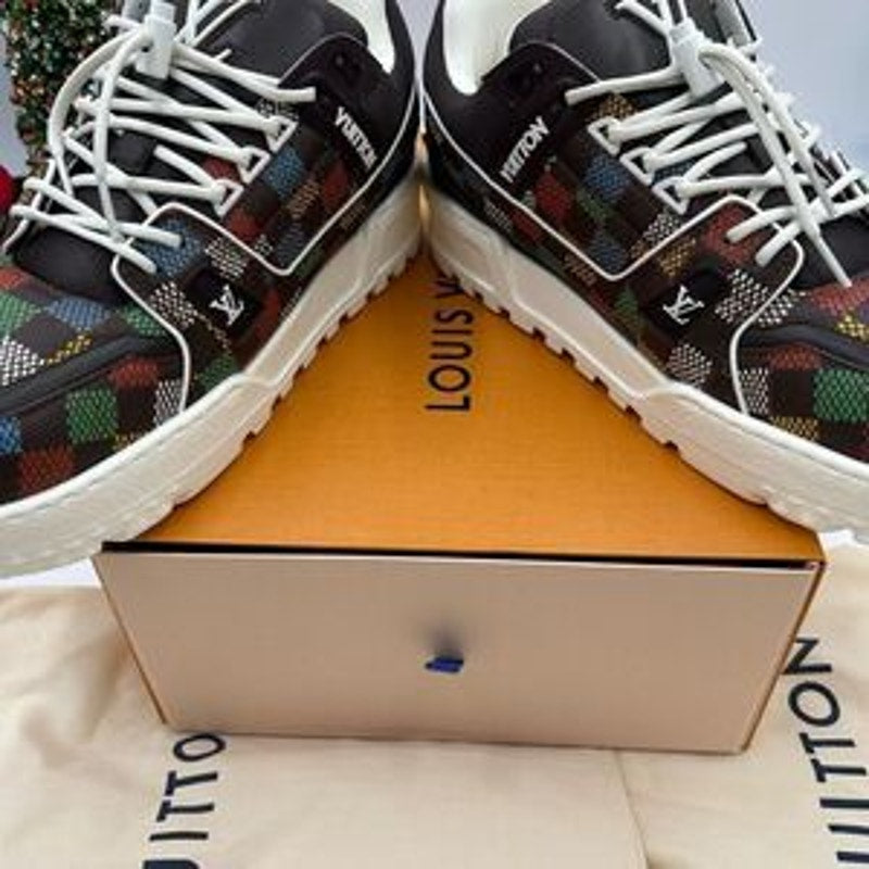 Men’s Louis Vuitton X Murakami trainer sneakers size 10 fits 11 US made in Italy