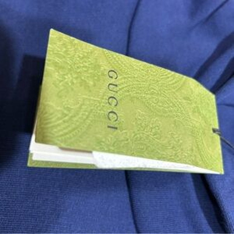 Men's Gucci embroidered logo jersey cotton hoodie, size XXL made in Italy NWT