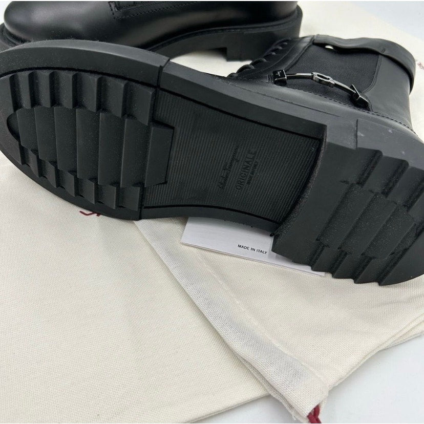 Men's Salvatore, Ferragamo, Iglesias, gancio Chelsea boots size 8.5 EE