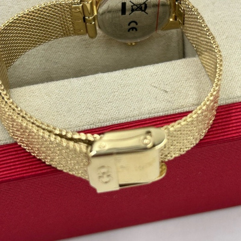 Women Salvatore, Ferragamo Gancini quartz women's gold tone stainless watch