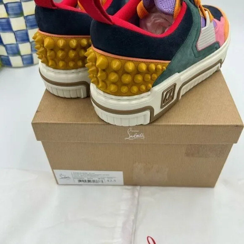 Men’s Christian Louboutin, Astroloubi low top sneakers size 42.5