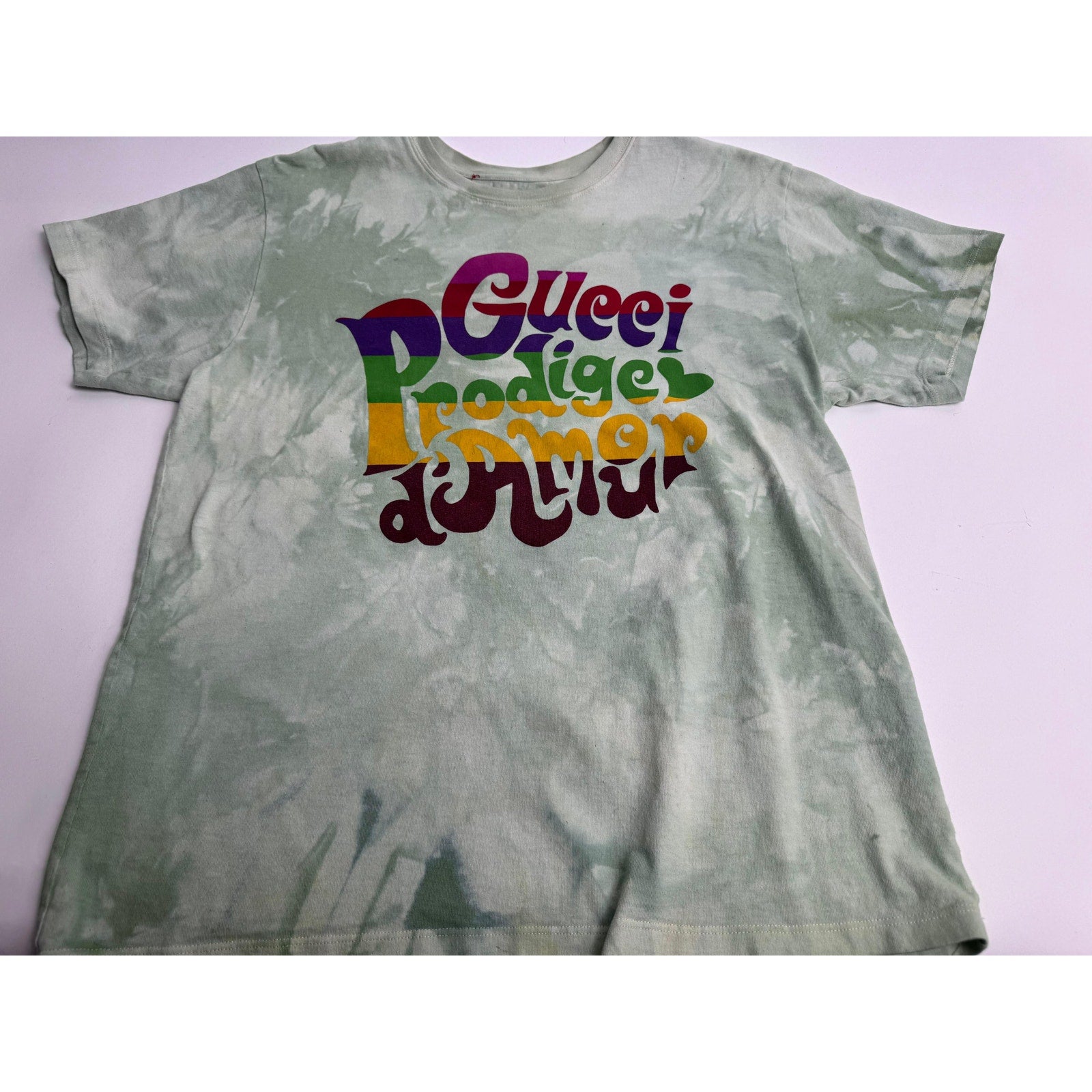 Mens Gucci Prodige d'Amour T-Shirt - Size Large