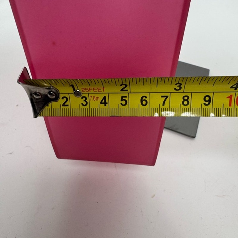 Chanel Pink Tote w/ Silver detail on strap in a neoprene, rubber like material