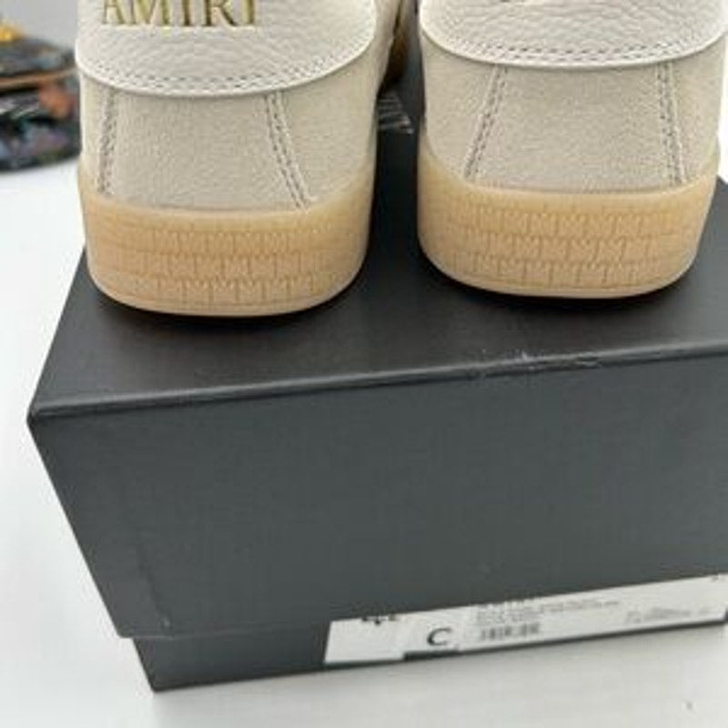 Men's Amiri pacific suede low top sneaker in Burch size 47