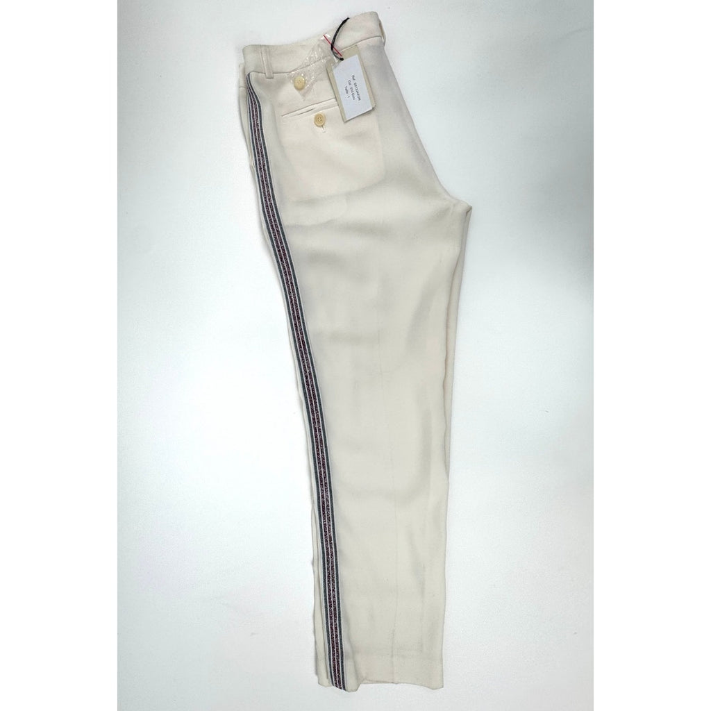 IRO NWT Women’s Ecru Jaxon Side Detail Trousers Size 1
