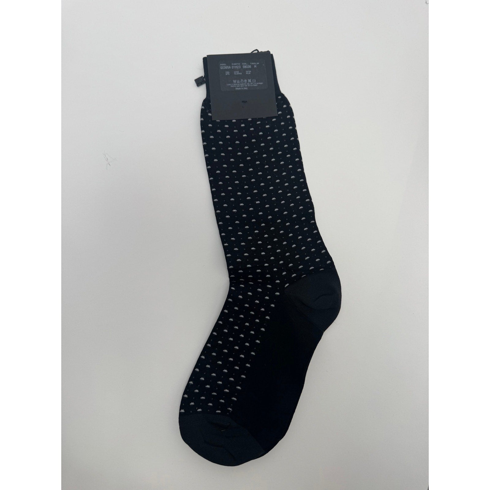 Dolce & Gabbana NWT Cotton Blend Dress Socks – Size M – Made in Italy