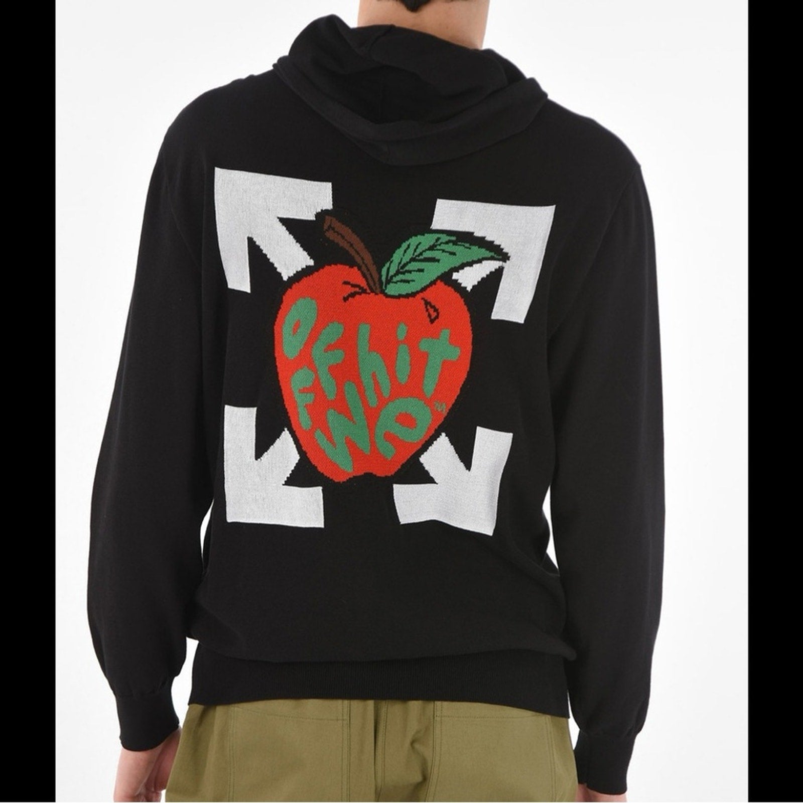 Men’s Off White x Virgil Abloh Collab NYC Big Apple
NOT sweatshirt/fine knitwear