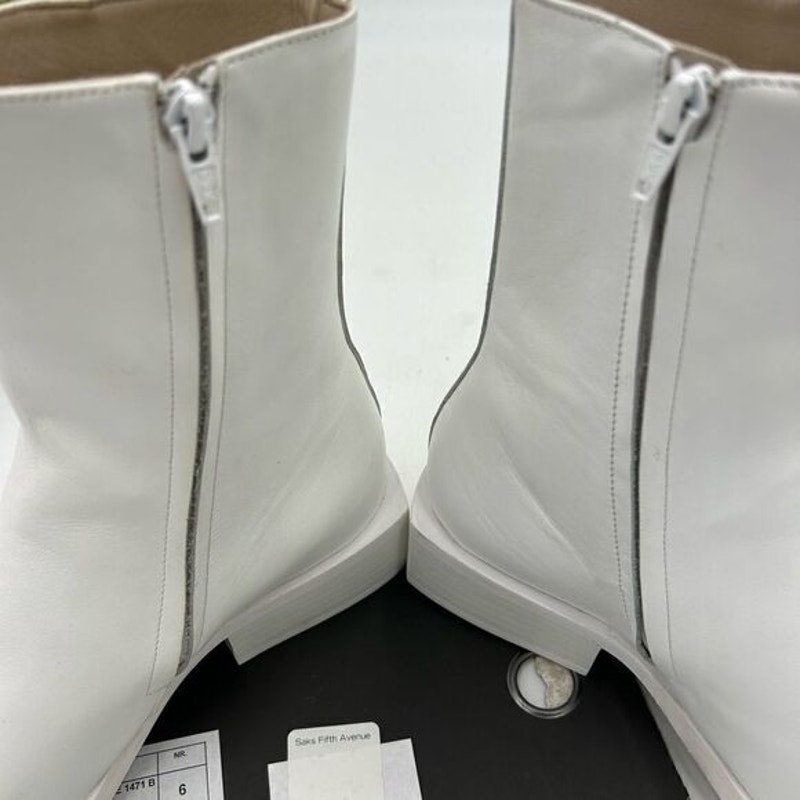 Men’s Sunni Sunni block heel leather boots size 6, made in Portugal