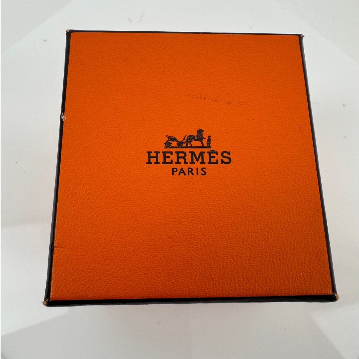 Hermes Rare Black Logo Artemis Leather With Silver Closure Bracelet