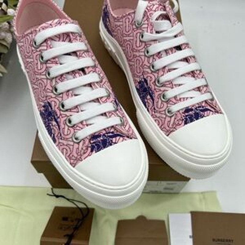 Women’s Burberry Jack TB monogram sneakers size 41 fits 10.5 US