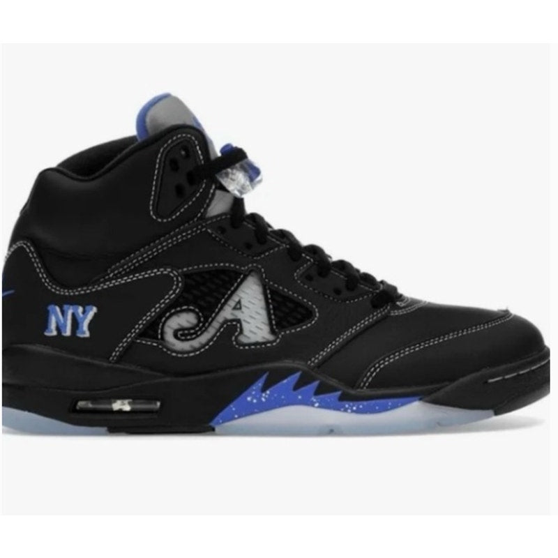 MEN’s Awake Ny X Jordan 5 Black “racer Blue” 8.5 Completely DS, OG box 1/13.000