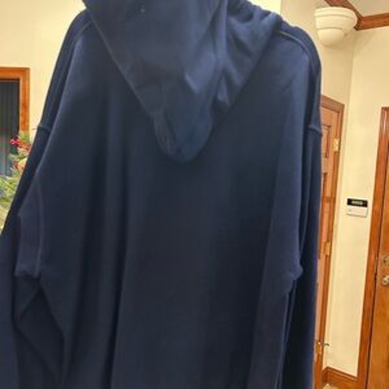 Men's Gucci embroidered logo jersey cotton hoodie, size XXL made in Italy NWT