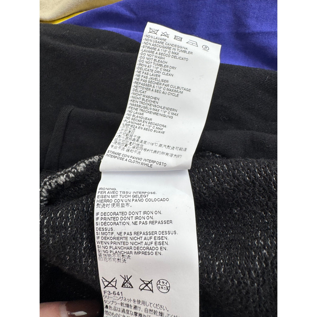 Mens Maison Margiela Wool Blend Leather Elbow Patch Crew Neck Sweatshirt Size 50