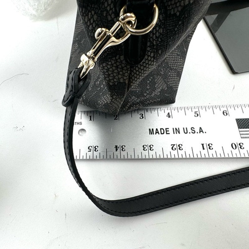 Valentino Garavani Black Lace Top Handle Bag with 3 sections and gold feet