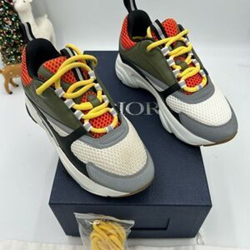 Women’s Dior B – 22 leather low top trainers size 38 made in Italy