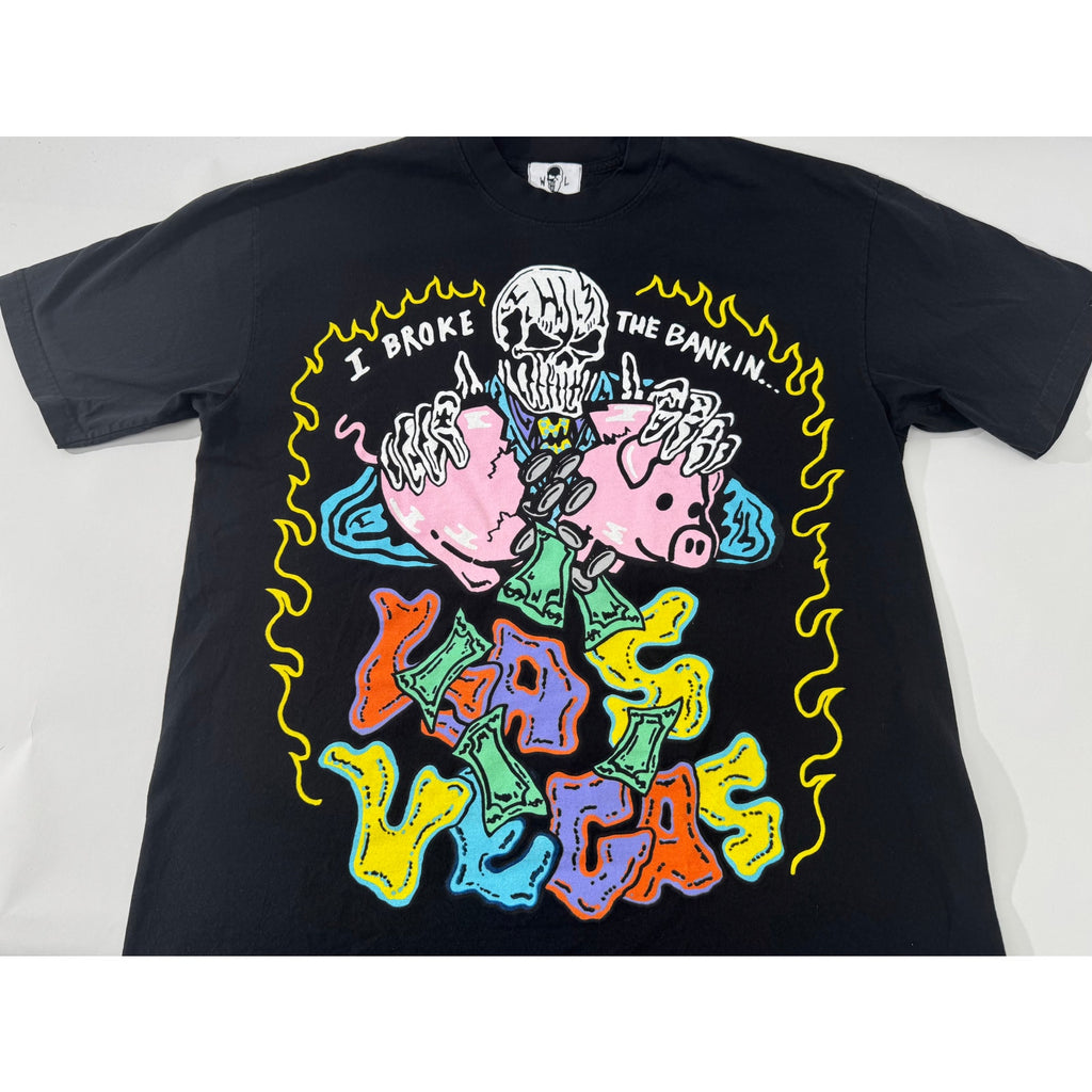 Men's Warren Lotas "I Broke The Bank In Las Vegas" T-Shirt Size L