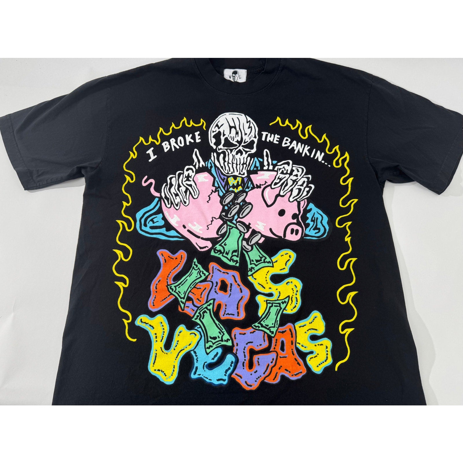 Men's Warren Lotas "I Broke The Bank In Las Vegas" T-Shirt Size L